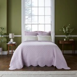 Dorma Soft Scalloped Bedspread -Dorma 30927628 alt02