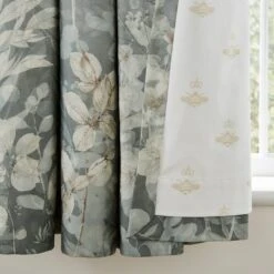 Dorma Whispering Leaves Pencil Pleat Blackout Curtains -Dorma 30927672 alt06