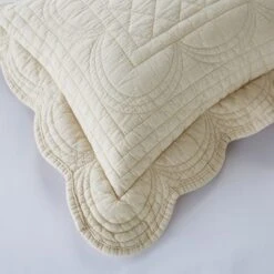 Dorma Soft Scalloped Rectangle Cushion -Dorma 30927703 alt01