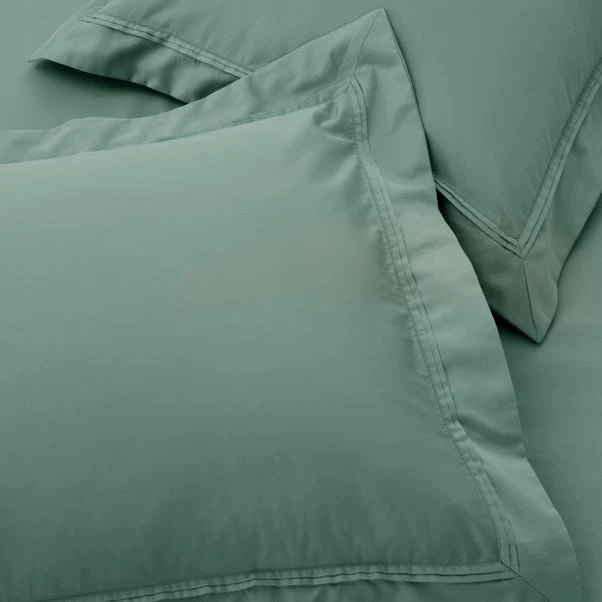 Dorma Luxurious & Silky 500 Thread Count Cotton Sateen Oxford Pillowcase 6 Dorma Luxurious & Silky 500 Thread Count Cotton Sateen Oxford Pillowcase - Image 6