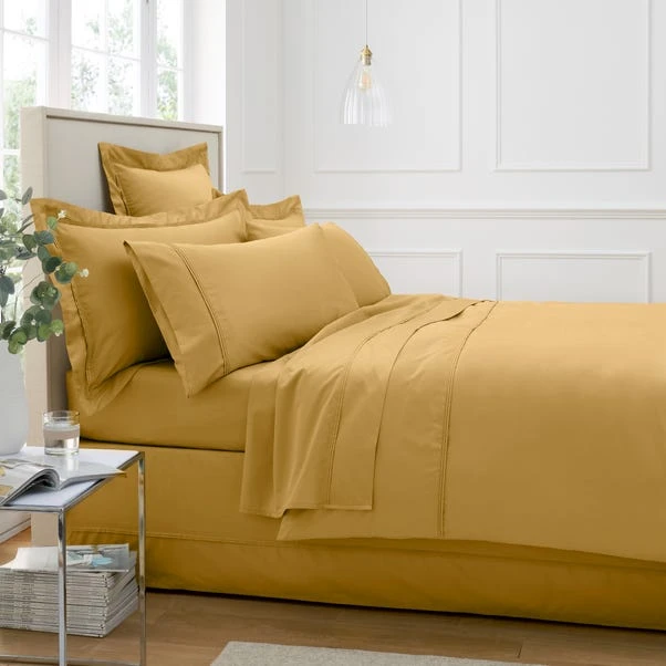 Dorma Luxurious & Silky 500 Thread Count Cotton Sateen Standard Pillowcase 11 Dorma Luxurious & Silky 500 Thread Count Cotton Sateen Standard Pillowcase - Image 11