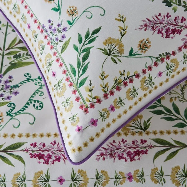 Dorma Botanical Panel Standard Pillowcase Pair 3 Dorma Botanical Panel Standard Pillowcase Pair - Image 3