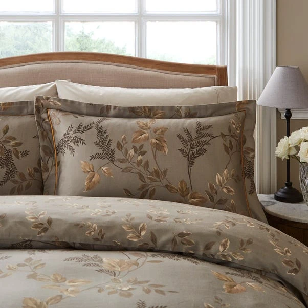 Dorma Moonlight Blossom Oxford Pillowcase Pair 1 Dorma Moonlight Blossom Oxford Pillowcase Pair